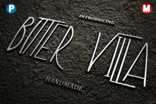 Bitter Villa: A Versatile Serif for Modern Projects