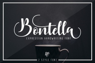 Bontella: A Display Typeface with Handwritten Soul