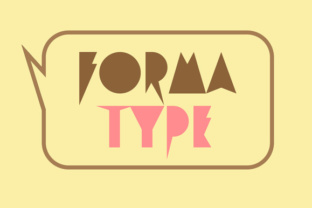Forma Type: A Modern Geometric Sans With Humanist Roots