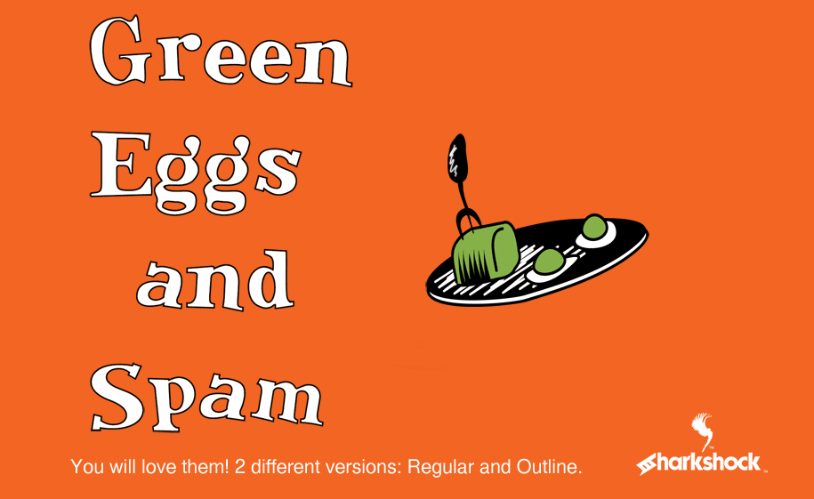 Green Eggs and Spam in Graphic Design
