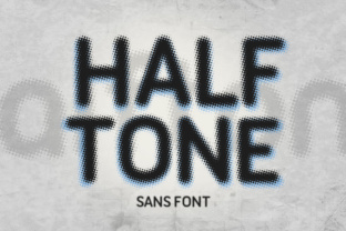Halftone Sans: A Bold Move in Modern Design