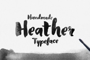 Heather Font: A Modern Handwritten Typeface