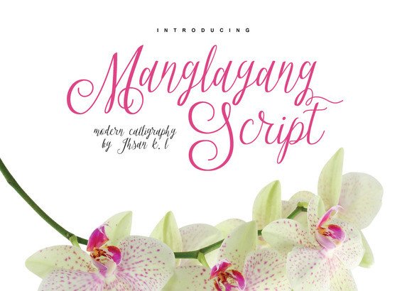 Manglayang: A Display Font with Character