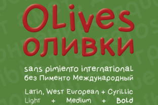 Olives Sans Pimiento Intl: A Fresh Take on Modern Typography