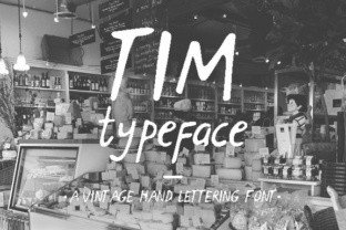 Tim: A Handwritten Font Built for Real Projects